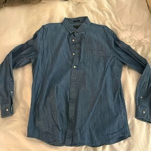 Banana Republic Blue/Denim XL Button Down